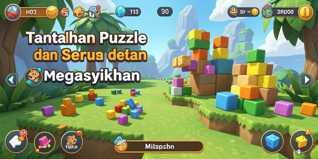 Tampilan gameplay seru H03 dengan grafik yang menggugah semangat.