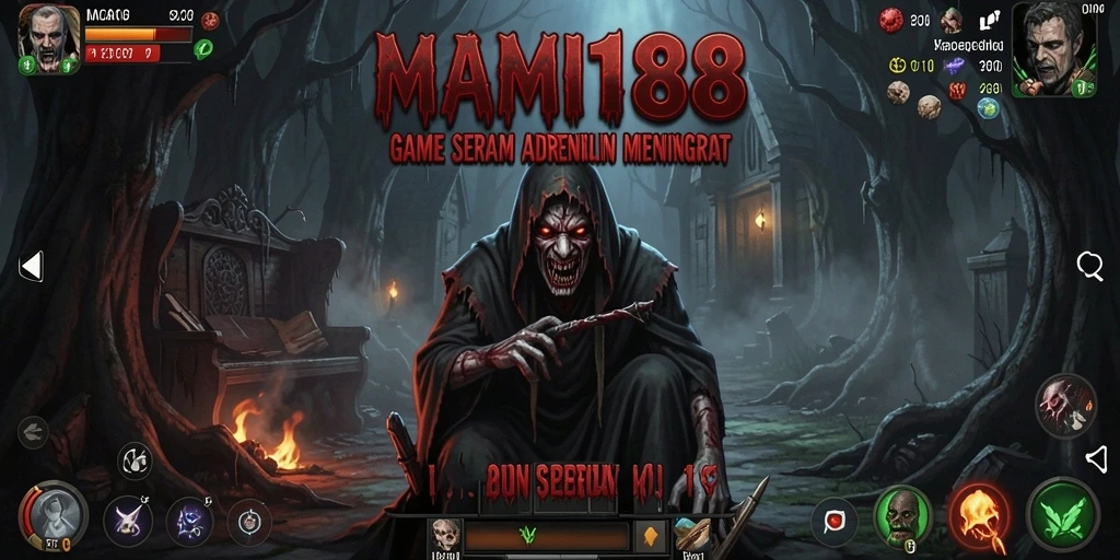 Gameplay MAMI188 yang menegangkan dengan suasana horor yang mencekam.