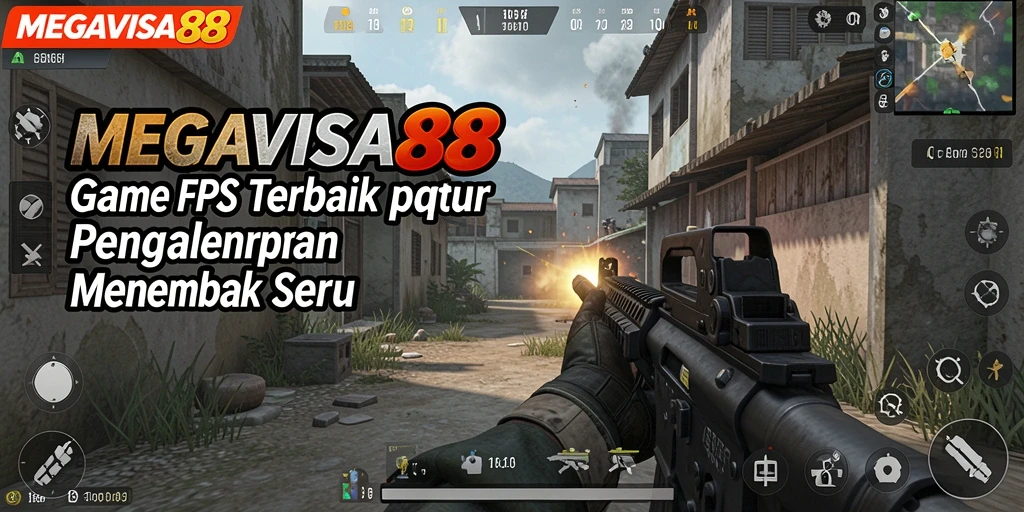 Tampilan gameplay mendebarkan dari MEGAVISA88 dengan aksi tembak-menembak.