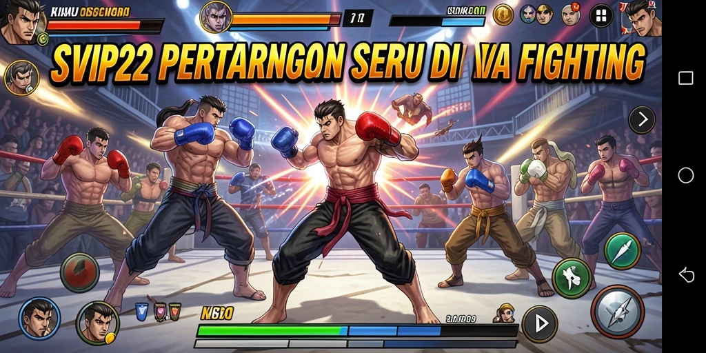 Tampilan gameplay SVIP2 yang mendebarkan saat bertarung.