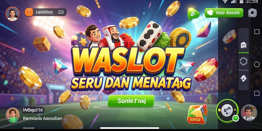 Tampilan gameplay <strong>WASLOT</strong> dengan grafis menarik dan mekanika permainan yang seru.